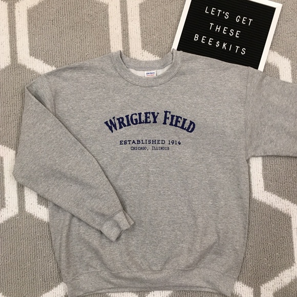 wrigley field sweatshirt